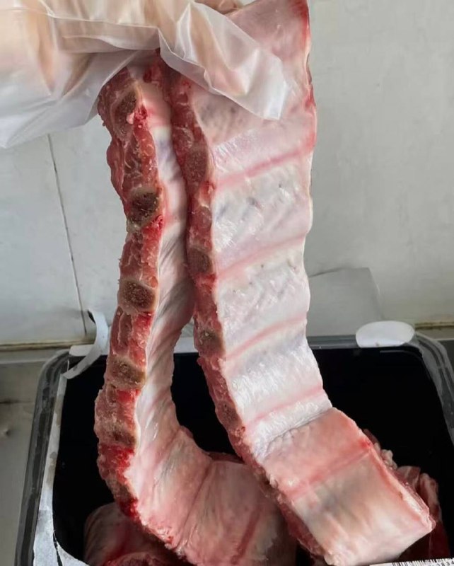 自营龙大肉食 黑猪肋排 4斤装