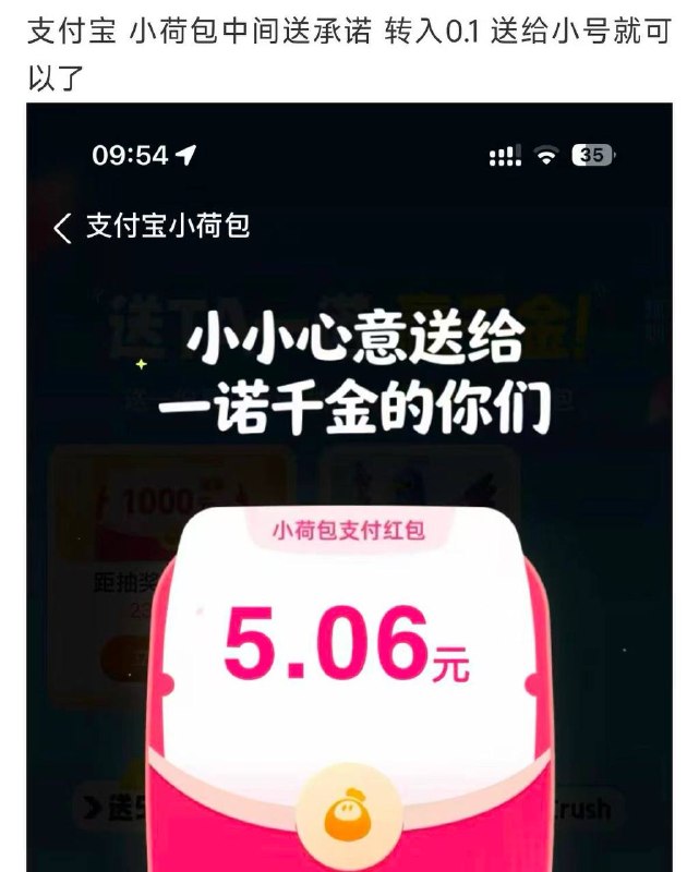 支付宝小荷包看看