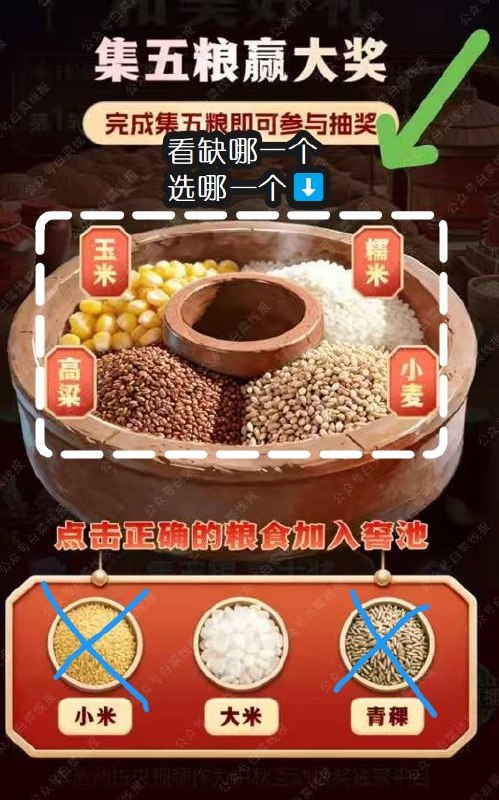 看图哈，五粮分别是⬇️高粱、大米、糯米、小麦、玉米