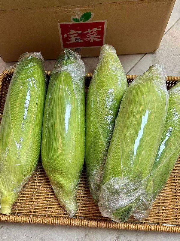 宝菜🌽超甜水果玉米净重4.6斤💰15.9佳农旗下的，水果玉米，菜场一根就要好几块钱